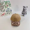 Honkbalkunstenaar pet ontwerpers hoeden luxe hoed Bloemen Borduren mooi ontwerp temperament honderd nemen sportstijl baseballcaps mode casual hoed cadeau zeer