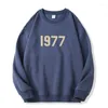 Heren truien heuphop retro fleece trui trui heren mannen pullovers vrouwen oversized los y2k streetwear casual tracksuits sweatshirts