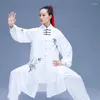 Ubranie etniczne tai chi munduru tradycyjne chińskie ubrania Taichi Wushu sztuk walki garnitur poranne ćwiczenia sportowe 11039