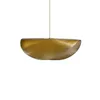 Pendant Lamps American Simple Copper Lotus Leaf Showroom Model Room Villa Living Dining Club El Chandelier