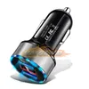 CC211 3A USB Fast Charger Car Charger voor Xiaomi 11 10T Poco X3 M3 Redmi 9 iPhone 12 11 Pro 7 8 Plus Mobiele telefoon Adapter Car Chargers