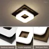 Ceiling Lights Modern Flush Mount Light Hallway Porch Balcony Lamp Interior Lighting Surface Mounted Square LED