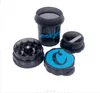 Smoking Pipes Garbage can plastic cigarette grinder 62mm grinder storage tank two in one