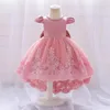 Girl Dresses Toddler Evening Party Princess Dress Baby Big Bow Tutu Gown Kids Birthday Wedding Ceremony Costume Gala Clothes Vestidos