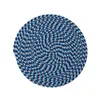 Настольные коврики творческий хлопок тканой ручной кружевной кисточки круглый квадратный квадратный сердечный.