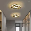Taklampor Modern LED -lampa f￶r vardagsrum Luster de Plafond Corridor Entrance Aisle