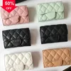 Brand Designer Purse 2024 New Womens Fashion Texture Card Bag Multi-functional Portable Mini Leather Wallets Gift Box Packaging Factory Direct Sale