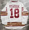College Hockey Wears Nik1 Vintage Rare Boston Eagles College Matt Price maillot de hockey Broderie Cousue Personnalisez votre besoin numéro nom 18 Maillots Alex Newhook