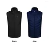 Hunting Jackets Zipper Electric USB Body Warmer Heated Vest Camping For Winter Outdoor Heating Pad Intelligent Fashion Clothing Cold-proof