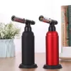 Kitchen Lighters Big size dual 1300C Metal Butane gas Torch Windproof Jet Flames heavy Giant Butane Torch Lighter Professional Kitchen Torches BBQ tool New