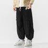 Pantalones para hombres Estilo chino Moda suelta Tallas grandes Casual Harem Hombres Ropa Étnica Baggy Joggers Harajuku Pantalones de gran tamaño Bloomers