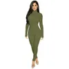 Retail Women Sports Yoga Jumpsuits Designer 2023 Spring Nieuwe Solid Color Slim Sexy Long Sleeve Zipper Taille strakke Rompers