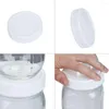 Storage Bottles 6pcs Plastic Sealing Caps Wide Mouth Jar Lids With Silicone Seals 86mm Diameter For Glass Bottle