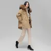 Pelliccia da donna Pai Conquer Coat Grass Winter Female Otter Hair Bile interno One Piece