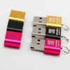 Красочный считыватель Micro SD -карта USB Tflash Memory Card Readertf Readerf Card Reader