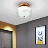Plafonniers 12W LED Luminaire Acrylique Cristal Lampe Surface Montée Couloir Allée