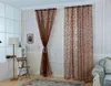 Cortinas cortinas brancas roxas cáqui tule marrom para a cozinha do quarto da sala de estar