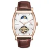 Montres-bracelets Barillet Carré Montre Homme Tourbillon Tendance Tendance Mécanique