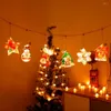 Cordes De Noël LED USB Étanche Scintillement Guirlande Lumineuse Suspendue Lampes À Cordes Pour Chambre À Coucher Maison Et Décoration De Jardin De Mariage Intérieur