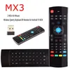 MX3 Air Mouse Mouse Voice Beeplight Direte Crownt 2.4G RF Беспроводная клавиатура для Android TV Box x96 x4 H96