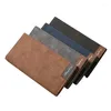 Portfele długie proste designerskie miękkie skórzane portfel z Hasp Man Slim Billfold Torebka Uchwyt karty 4 kolory