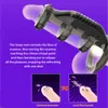 Volledige lichaamsmassager Sex Toys Masager Vibrator Vibrerend Siliconen voor mannelijk speelgoed Vertraging Ejaculatie Penis Sleeve Cock Ring Men Chastity Cage Device N83A RILG PCWO