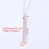 Pendant Necklaces 10Pcs/Lot Mirror Polish Stainless Steel Cable Chain Hidden Necklace For Women's Men's Lovers Fashion Gifts