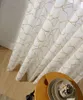 Curtain Cobblestone Embroidery Sheer Tulle Curtains For Bedroom Modern Korean Style Rideau Voilage Cortinas Para Sala De Luxo Gordijnen