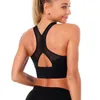 Yoga Outfit Pantalon 2022 Exercice Mesh Couture Dos Nu Soutien-Gorge Courir Respirant Push Up Sport Formation Sous-Vêtements