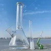 10 pollici di vetro grandi tubi di vetro bongs caveahs bong bong 9mm 7 mm muro a parete super pesante con tubi d'acqua super pesanti con ciotola congiunta maschile da 14,4 mm