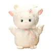 White Sheep Lamb Plush Toy Stuffed Animal Doll Pillow Baby Kids Children Girl Girlfriend Birthday Gift Home Bedroom Decor