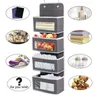 Storage Boxes Door Hanging Organizer Bag Non-woven Fabric Wall In Living Room College Dorm For Toy Cosmetic Kitchenware