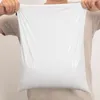 Storage Bags 35 45Cm 50Pcs White Courier Self Adhesive Seal Mailing Plastic Poly Packing