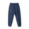 Men's Pants Heavy Polar Cashmere Men 's Trendy Winter Fleece Thick Loose Leisure Tappered Sports