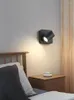 Lampa ścienna LED LED Sconce Light Ustawienie gu10 żarówka wymienna obrotowa odczyt ON/OFF Przełącznik matowy czarny/biały nowoczesna sypialnia wystroju