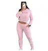 Luxury dames sporttrackpakken ontwerper tweedelige sets dames ronde nek pullover outifites vrouwelijke broek suit 2 stuks actiefwear merk casual club feest outfits