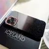 Starry Sky Acrylique Gradient Glitter Téléphone Cas Pour iPhone 14 Plus 13 12 11 Pro Max PC TPU Antichoc Cas