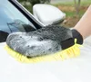 Auto wasmachine washer microvezel chenille handschoenen waterdichte dikke reiniging miwax details borstel auto verzorging dubbele gezichten handschoen spons