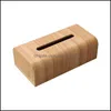 Tissue Boxes servetten Walnut houten doos keuken badkamer papieren tafel creatief desktop opslag eenvoudige woonkamer drop levering home g otf9l