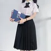 Clothing Sets High School Student College Style Girl Full Set Jk Uniform Short Skirt Japanese Shirt Graduation Class