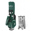 Golf Bags Korean MALBON Rack Bag Nylon Waterproof Ultra Light Portable Standard Stand Caddy Cart Gun 221012