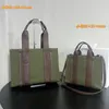 Shopping Totes väskor Kvinnor Designer Handväska Purses stor kapacitet Woody Tote Bag Strap Crossbody Casual Square Flap Plånböcker