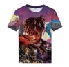 Camiseta Juice Wrld 3D Masculina Feminina 999 Estampada Casual Manga Curta Harajuku Streetwear Camiseta Plus Size 5xl5011770