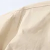 남성용 캐주얼 셔츠 봄과 가을 23SS 디자이너 유령 조각 셔츠 목화 나일론 텔라 남자 스트리트 패션 셔츠 올 블랙 맨 밴드