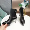 Boots du design de luxe Louiseity Fashion Women Business Business Decoration Elegant Decoration hivernale Snoi chaude sans glissement High Heel Knight Tassel Casual Cascs Boots VIUTONITY 07-016