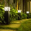 Prato da giardino a luce solare per esterni a led impermeabile semplice Park Villa Post