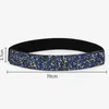 Crystal Belts for Women Elastic Black Gold Waist Belts Rhinestone Luxury Ladies Woman Belt Dress Accesorios Mujer