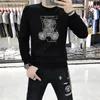 2023 Nya herrdesigners tr￶jor m￤n high street het borrning 5d digital tryckning panda kvinnor pullover vinter tr￶ja asiatisk storlek m-4xl