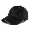 Cappellini da baseball moda cappellino da baseball da donna in velluto solido cappelli da uomo Snapback pianura osso bianco Casquette femminile Gorras cappello da papà