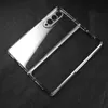 Ultra Slim Crystal Hard PC Clear Cases stockbest￤ndig anti-skrapa full kroppsskydd f￶r Samsung Galaxy Z Flip Fold 4 3 5G Fold3 Fold4 Google Pixel Fold